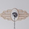 Ekena Millwork Elizabeth Wood Fretwork Pierced Ceiling Medallion, Alder, 16"W x 8"H x 4 3/8"IW x 7 5/8"IH x 3/8"T CMWP16X08X0375EBAL - alternate 7